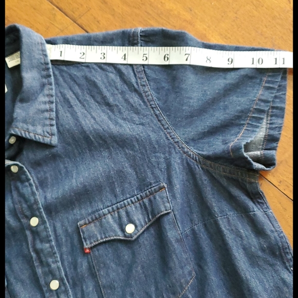 Levis Ultimate Western Denim Shirt - Picture 12 of 15